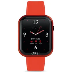 OPS!SMART - CALL - red alu- plastic case + red strap