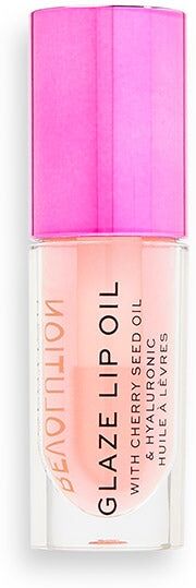 Revolution Glaze Lip Oil Glam Pink