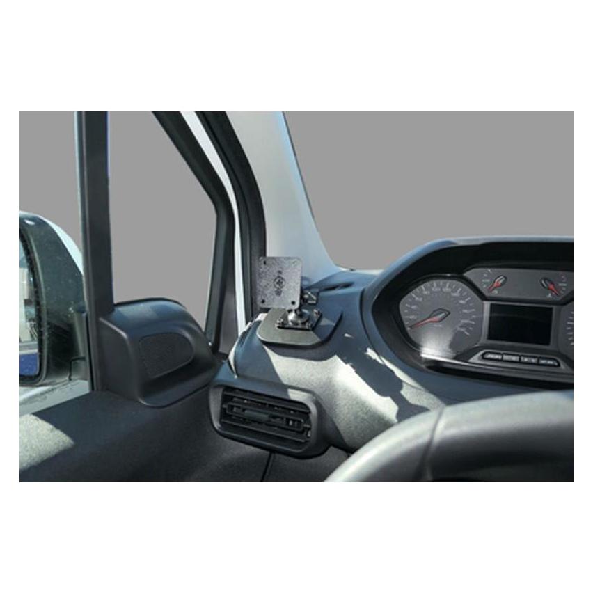 Brodit ProClip (extra stabil) für Peugeot Partner ab Bj. 11/2018 (inkl. Sockelhalterung & Schrauben (213554)