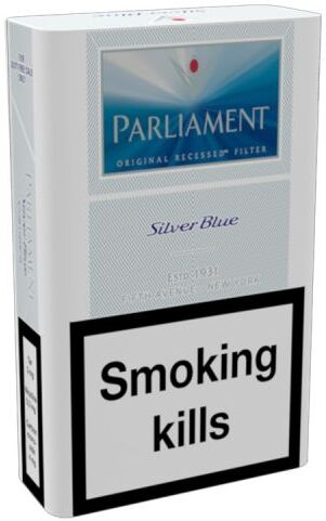 Parliament Silver Blue (Extra Lights) - 1 cartouche (10x20)