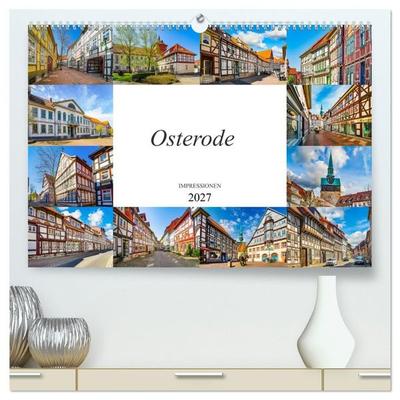 Osterode Impressionen (hochwertiger Premium Wandkalender 2027 DIN A2 quer), Kunstdruck in Hochglanz