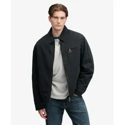 Superdry für Herren. M5012438A Workwear Ranch Jacke schwarz (M), Lässig, Polyester