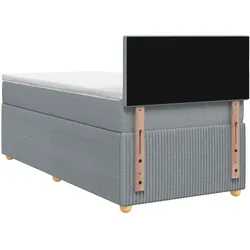 vidaXL, Boxspringbett, Boxspringbett (90 x 190 cm)