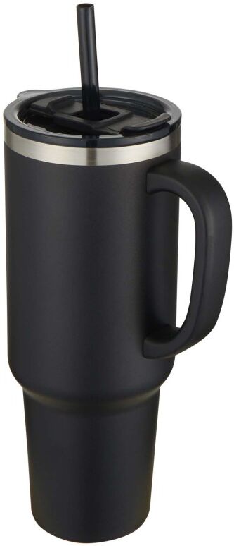 Mug de voyage publicitaire double paroi 1200 ml Sydney noir