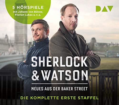 Viviane Koppelmann - Sherlock & Watson. Neues aus der Baker Street. Die komplette erste Staffel: Hörspiele mit Johann von Bülow, Florian Lukas u.v.a. (5 CDs) - Preis vom 05.10.2026 03:47:11 h