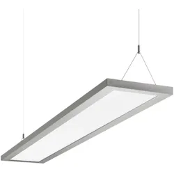 PERFORMANCE iN LIGHTING LED-Pendelleuchte SL629+ PL S/C, 49W, 3000-4000K, Länge 1246mm, grau