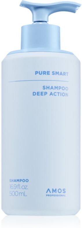 AMOS PROFESSIONAL Pure Smart Shampoo Deep Action shampoing nettoyant en profondeur anti-pelliculaire 500 ml