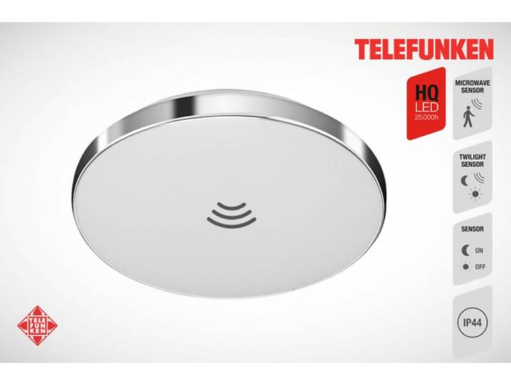 TELEFUNKEN LED Deckenleuchte NEWA , silber (weiß, neutral), Leuchten, LED Deckenleuchte
