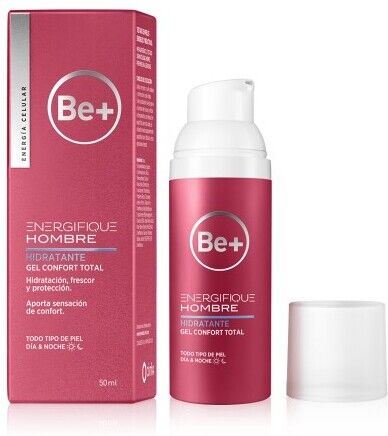 Be+ Energifique Gel Hidratante Confort Total Hombre 50 ml