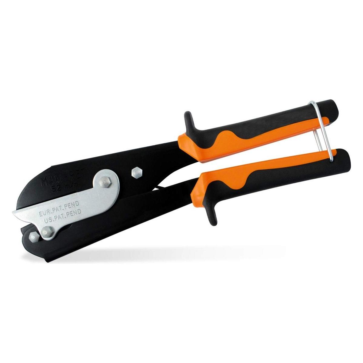 Edma Weighted crimping pliers, 5 blades, stainless steel 0.8 mm, depth 52 mm. (250 mm) (035055)