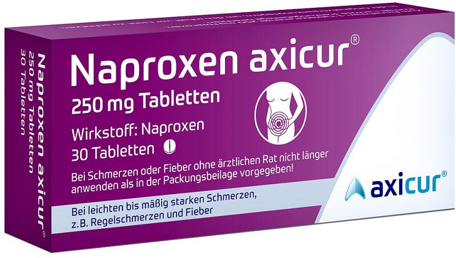 Naproxen axicur 250 mg Tabletten