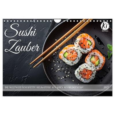 Sushi Zauber (Wandkalender 2027 DIN A4 quer), CALVENDO Monatskalender