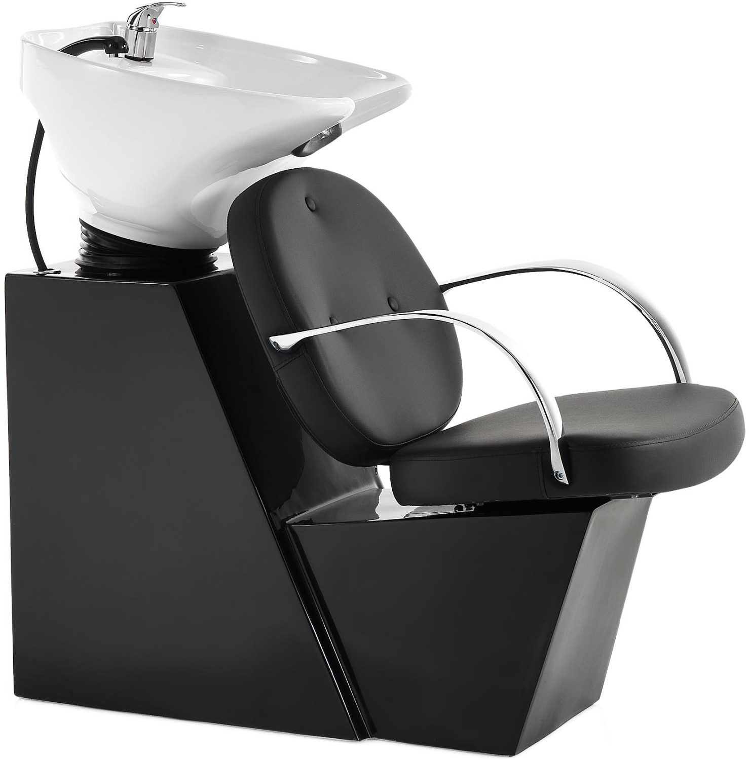 XanitaliaPro Colette Rückwärtswaschbecken Schwarz XP-375.227