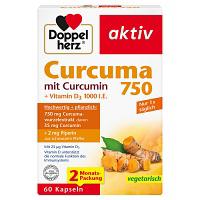 DOPPELHERZ Curcuma 750 Kapseln 53,4 g