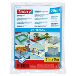 tesa Abdeckfolie UNIVERSAL blau, 4 x 5 m