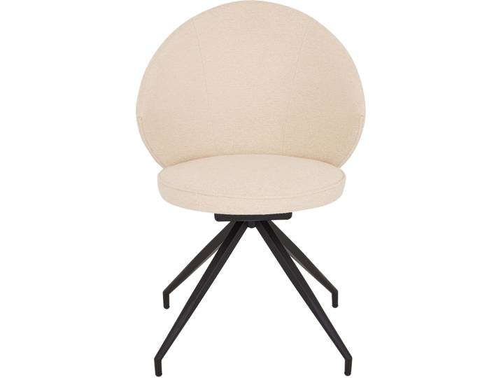 Stuhl Willisau Bosa Stoff ivory drehbar - Schweizer Möbelhersteller