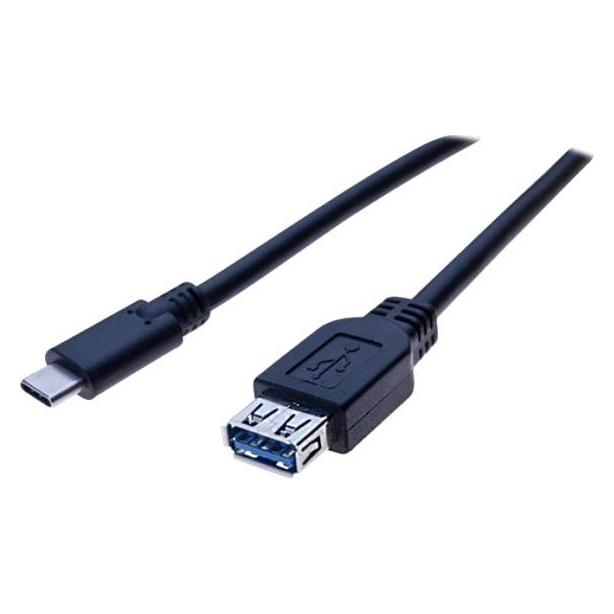 Exertis Connect USB 3.0 Adapter Type-C(TM) Stecker auf Typ A Buchse (0.50 m, USB 3.2 Gen 1) (150319)