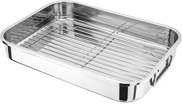 Judge 39 x 28 x 6cm Roasting Pan with Rack