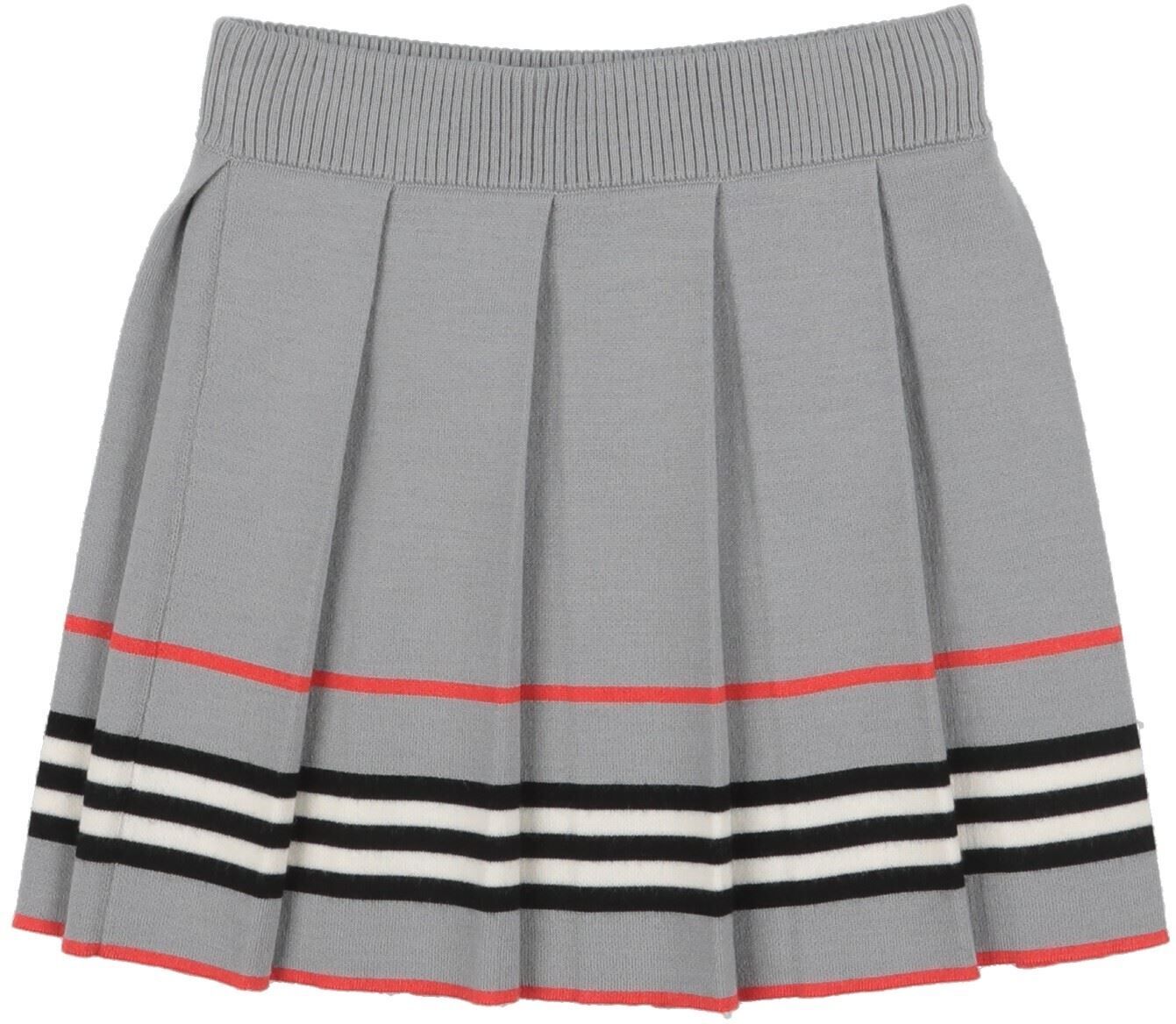 Burberry Falda infantil Chica Gris 6,8 Chica