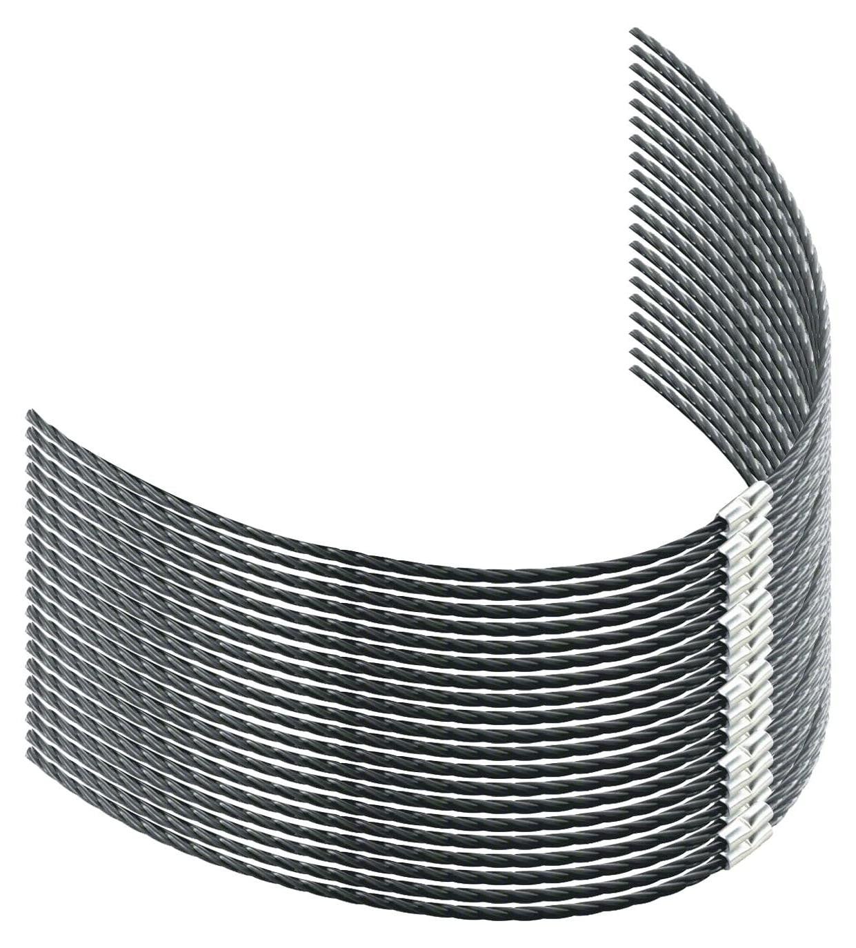 Selius 20-delige vervangende trimdraad voor 23-37 bosmaaier, 37 cm x 3,5 mm