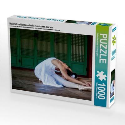 Mainhattan Ballerina im koreanischen Garten (Puzzle)