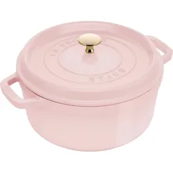 La Cocotte Topf 2,6 l, rosa, Gusseisen
