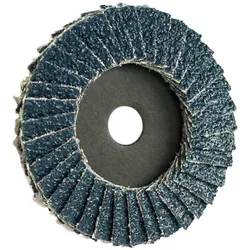 MINI FIX Cool Top, 63 mm, Korn 120, Klett, Fächerschleifscheibe