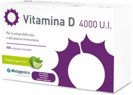 Metagenics Belgium Vitamina D 4000ui 168cpr Mast