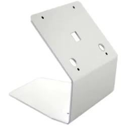 TabLines TTH002W Tablet Tischhalterung, weiss, Tablet Halterung, Weiss