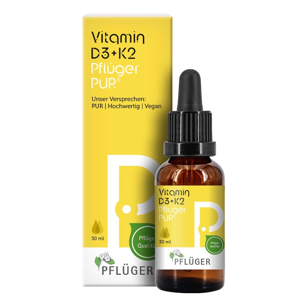 Homöopathisches Laboratorium Alexander Pflüger Gmb Vitamin D3 + K2 Pflüger PUR® 500 I.E./25 µg Tropfen 19160858