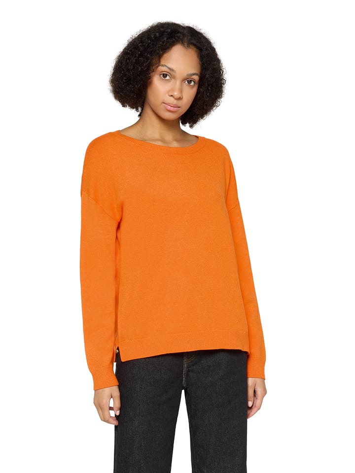 CARTOON Pullover in Orange - 38