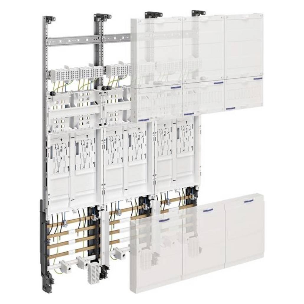 Hager Komplettfeld 3-feld. H1100.6ZP ZL3ET26 (ZL3ET26)