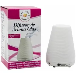 La Casa de los Aromas, Aroma Diffuser, DIFUSOR DE AROMA OLAS humidificador en frío 1 u (30 ml)