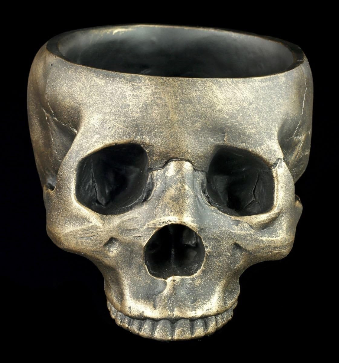 Griezelige Doodshoofd Schaal - Decoratieve Schedel Schaal voor Sieraden of Tafeldecoratie