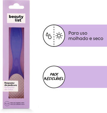 Beauty List Raspador de Pés Lilás