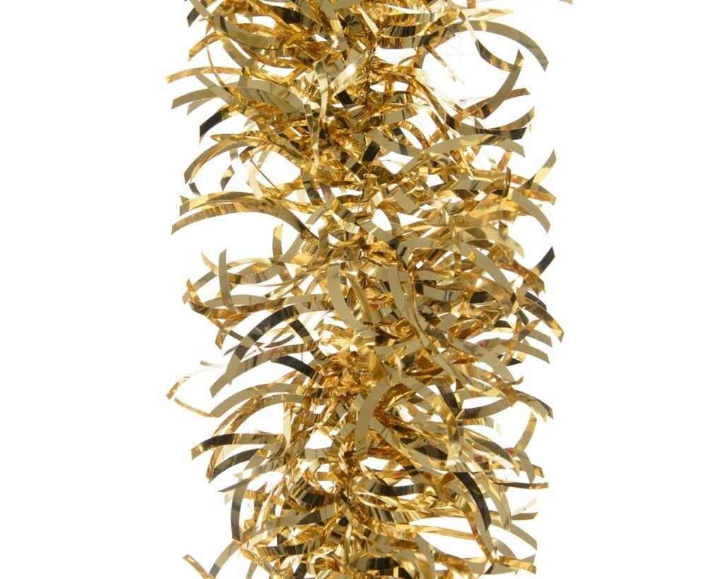 Decoris Lametta golfguirlande glans licht goud