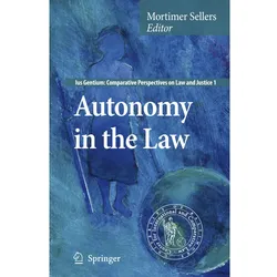 Autonomy in the Law, Fachbücher