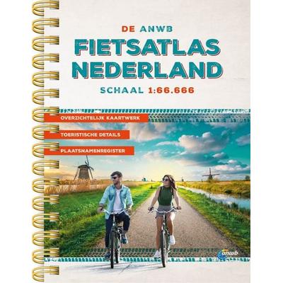 Fietsatlas Nederland, Taschenbuch von , ANWB Media Inside Sales, 978-90-18-04999-7