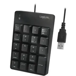 LogiLink ID0184 Numerische Tastatur Laptop Schwarz
