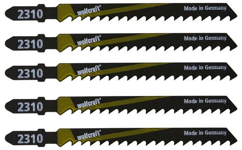 Wolfcraft 2360000 5 Stichsägeblätter 5St.