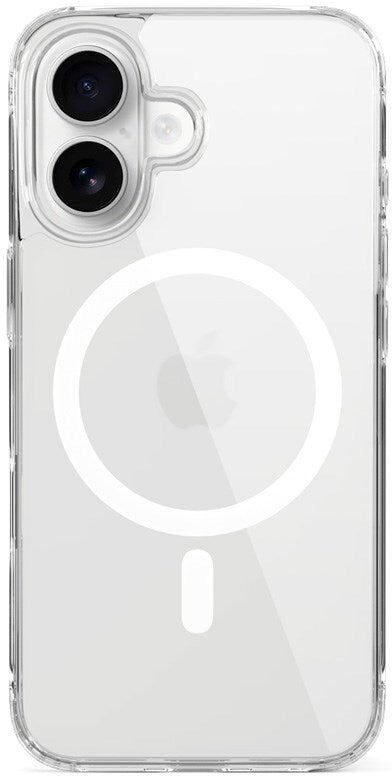 Epico - iPhone 16 Plus - ImpactBuffer Mag+ Cover - MagSafe Kompatibel - Gennemsigtig