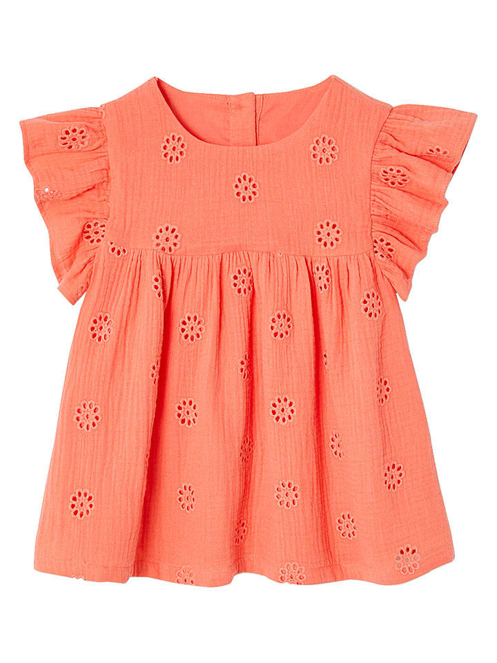 vertbaudet Bluse ''Mathilda'' in Orange - 134