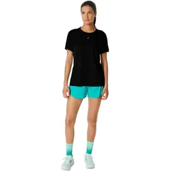 ASICS, Damen, Sportshirt, Metarun T-Shirt (M), Schwarz