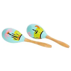 Rasseln, 20 cm, farblich sortiert