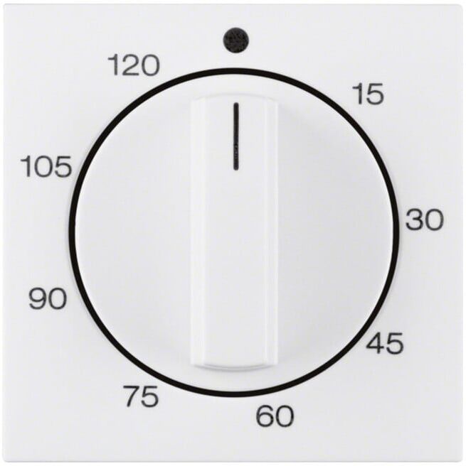 Berker Élément central blanc avec bouton de réglage 16338989 (16338989)