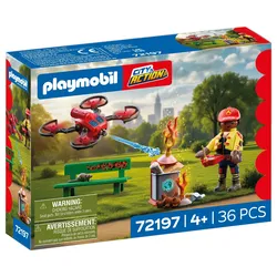 PLAYMOBIL 72197 - City Action - Feuerwehr-Löschdrohne
