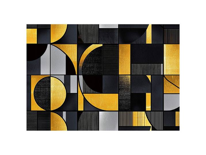 FOTOTAPETE Abstrakt Geometrisch Vlies Tapete Wohnzimmer 400x280