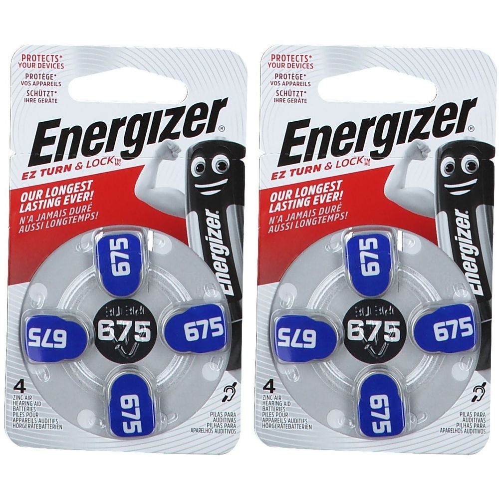 Energizer Hörgerätebatterie 675 2x 2x4 St