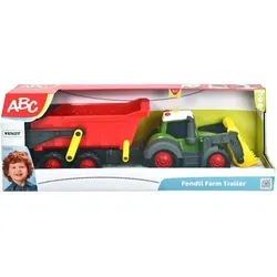 Dickie Toys ABC Farm Traktor mit Hänger mit Licht und Sound