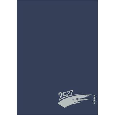 Foto-Malen-Basteln A4 dunkelblau mit Folienprägung 2027